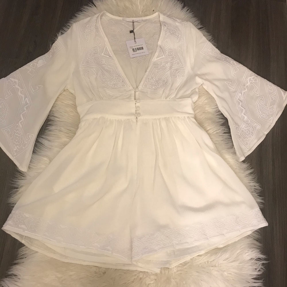 Embroidered Playsuit - Picture 2 of 7